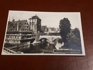 Alte AK Nürnberg Der Henkersteg Echtfoto ca. 1935 (#l) - Bild 1 von 5
