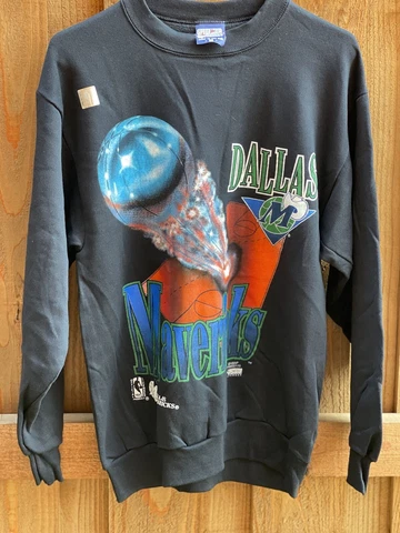 VTG 90’s DALLAS MAVERICKS SWEATER RARE MEDIUM raptees Cover
