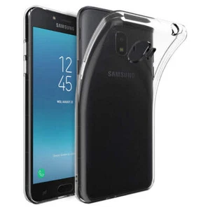 Clear Silicon TPU Back Cover Case for Samsung J2 Pro J250 2018 - Picture 1 of 2