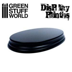 Green Stuff World Oval Display Plinth 17x11 cm New - Picture 1 of 3