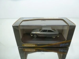 MINICAR PLUS CITROEN M35 PROTOTYPE AMI COUPE - GREY METALLIC 1:43 - GOOD IN BOX - Imagen 1 de 11