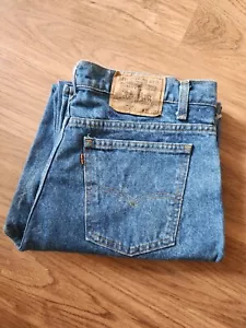 NEW Levi's 550 Relaxed Tapered Leg Jeans Men's 36 x 30 Orange Tab Vtg 80s 42550 - Picture 1 of 12