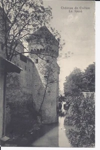 380 Chateau de Chillon 1930 circa La fossé - Foto 1 di 2