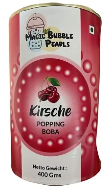 Bubbletea 400g Popping Boba-Bubble Tea Perlen Set zum Selber Machen Frucht Boba - Bild 1 von 2