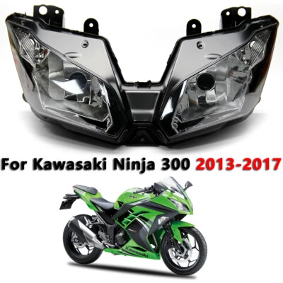 EX300 Headlight Headlamp Assembly For Kawasaki Ninja 300 2013 2014 15 2016 2017 - Image 1 of 4