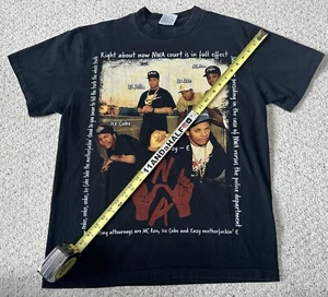 NWA shirt XL RAP Dr. Dre Eazy E Ice Cube Ruthless Ruthless Records N.W.A - Picture 1 of 7
