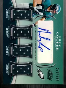 A4428- 2010 Topps Prime Autographed Relics Level 5 PL5RC Riley Cooper Jersey/299 - Picture 1 of 2