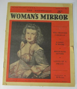 The Australian Women's Mirror Magazine - July 9, 1947 - Maureen O'Hara - Picture 1 of 5