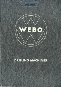 Machine Tool Catalog - Webo - Drilling Machines - Brochure (TL217) - Picture 1 of 1