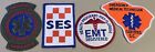 Australia & Florida Emergency Services 4 PATCHES - EMT SES Medical Technician