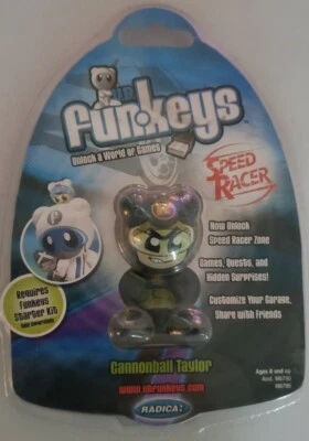 U.B. Funkeys Cannonball Taylor Rare Speed Racer Figure Radica NEW SEALED - Image 1 of 2