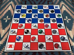 vintage NFL checkers board no pieces just board Football teams - Picture 1 of 7