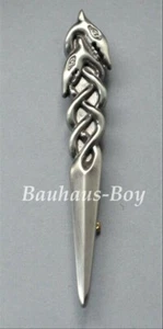 KILT PIN HIGHLAND SERPENT TWIST ANTIQUE FINISH SCOTTISH HIGHLAND KILTWEAR BUDGET - Picture 1 of 5
