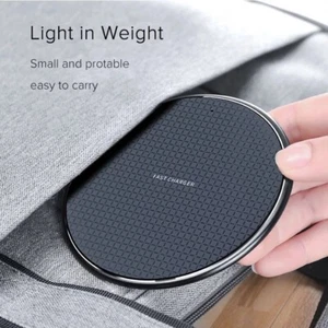 Fast Wireless Charger Charging Pad For Apple iPhone & Samsung & Universal - Picture 1 of 5