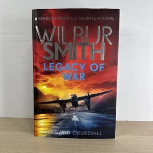 WILBUR SMITH LEGACY OF WAR HARDBACK - Picture 1 of 9