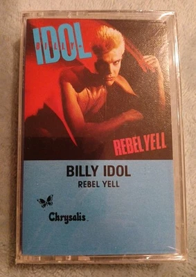 Sealed 1983 Billy Idol Rebel Yell Cassette Tape Orig Vtg - Image 1 of 4