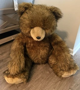 Aurora riesiger sitzender Braunbär Plüsch 28 Zoll - siehe Beschreibung - Bild 1 von 8