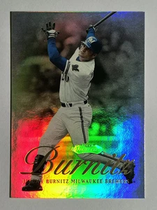 2000 Fleer Showcase #3 Jeromy Burnitz - Picture 1 of 2