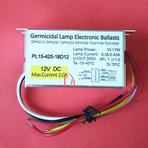 1PCS NEW FOR CHUR Power UV Lamp Ballast PL15-425-18D12 DC12V 10-17W - Picture 1 of 1
