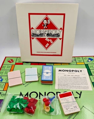 🎲 Monopoly Klassiker Parker Bros 1974 DM Edition – Vollständig & Retro ❤️ - Bild 1 von 4