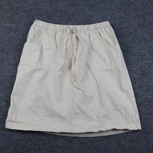 Vintage Marsh Landing Rock Damen groß beige Baumwolle Kordelzug Taschen 90er - Bild 1 von 11