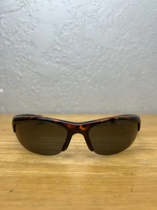 BOLLE Sonnenbrille Dip 10274 polarisiert braun Schildpatt Halbrand mit Seitenschutz Italien - Bild 1 von 11