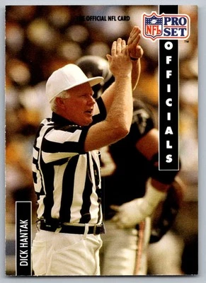 1991 Pro Set Dick Hantak Referee #363 - Image 1 of 2