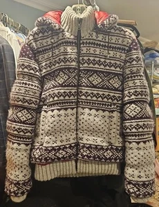 Dolce & Gabbana Winter Parka Men's Size 44/SMALL-MEDIUM Down Jacket Alpaca Wool - Picture 1 of 22