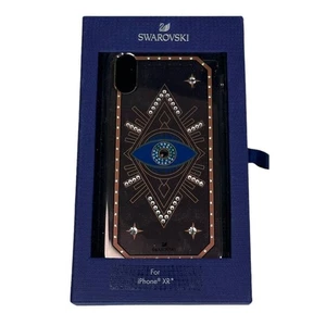 Swarovski Tarot Protection Evil Eye Motif Smartphone iPhone XR Case Pink Gold - Picture 1 of 12