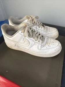 Nike Air Force 1 '07 Schuhe Herren Größe 10 Weiß Niedrig Turnschuhe - Bild 1 von 7