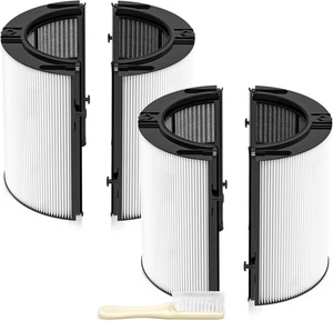 TP07 TP10 Air Purifier Filter 360° Combi Glass HEPA Carbon 2 Pack - Picture 1 of 8