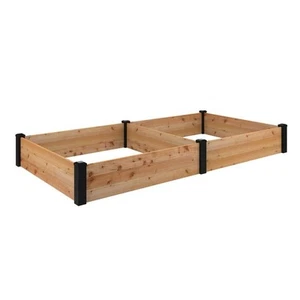 Haven 4 Ft. X 8 Ft. Natural Cedar Raised Garden Bed (11 In. Height) - Picture 1 of 7