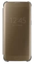 Originale Samsung Galaxy S7 Orlo Trasparente Custodia Cover Oro