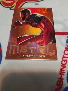 2017 Fleer Ultra Marvel Precious Metal Gems PMG Bronze #MM37 Scarlet Spider /199 - Bild 1 von 4