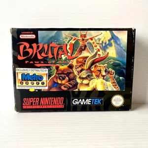 Brutal + Caja, Manual, Inserto CIB - PAL - SNES - Probado y funcionando - Envío gratuito - Imagen 1 de 8