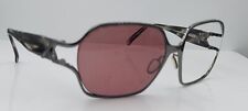 Christian Roth CR14300 Gunmetal Oval Metal Sunglasses Japan FRAMES ONLY