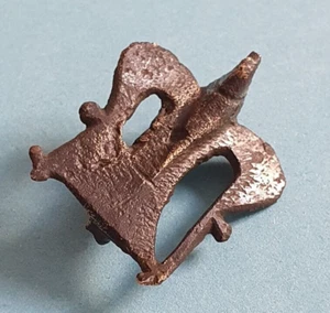 FIBULA de Bronce en forma de PAJARO. Mano de obra Unica.EXTREMADAMENTE RARO - Imagen 1 de 17