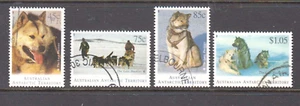AAT 1994 The Last Huskies cto/fine used set 4 stamps. - Picture 1 of 1