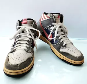 Nike SB Dunk High Premium Born In The USA Denim Edizione Limitata Collezione Uomo Taglia - Foto 1 di 18