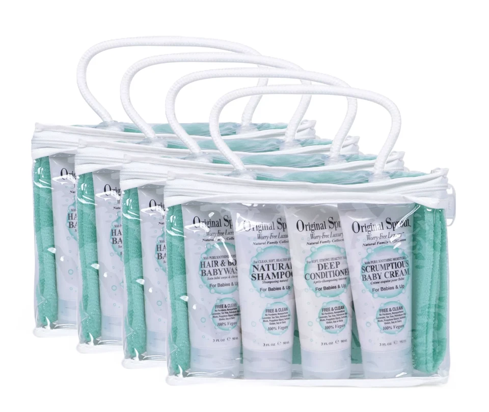 ORIGINAL SPROUT Deluxe Travel Kit 3 Oz each (Set of 4) - Image 1 of 4