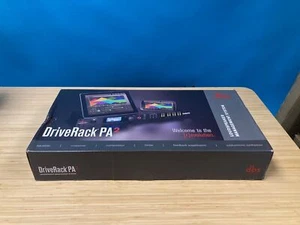 DBX DriveRack PA 2 x 6 PA Management Processor with Display & USB Open Box - Picture 1 of 2