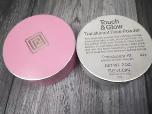 VTG. Revlon Touch And Glow Face Powder Translucent Medium to dark No. 2 (read) - Picture 1 of 7