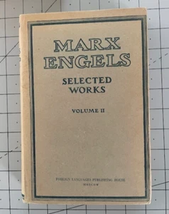Marx Engels Ausgewählte Werke v 2 Fremdsprachen Verlag Moskau 1962 - Bild 1 von 12