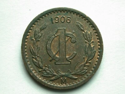 Mexico 1906 Un Centavo Unc - Image 1 of 2