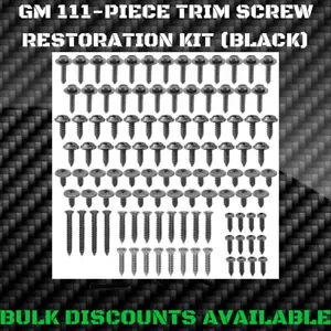 CHEVROLET CHEVY Interior Exterior Molding Bezel Engine Bay Trim SCREW KIT #8 GM - Foto 1 di 2