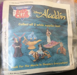 Giocattolo Aladino e Tappeto Volante 1992 - Disney-Mc Donald’s Happy Meal - Foto 1 di 2