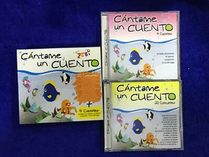Cantame Un Cuento 2 CD 20 Canciones +4 Tales El Sirenin Beauty Inch - Picture 1 of 6