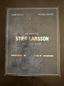 Stieg Larsson Millennium BD Trilogie Verblendung Verdammnis Vergebung NEUWERTIG! - Bild 1 von 6