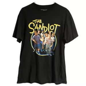 Camiseta gráfica negra The Sandlot vintage, para hombre talla M, 100 % algodón - Imagen 1 de 9