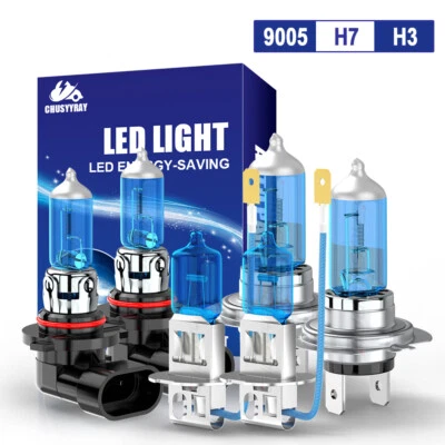 Faros halógenos de haz alto bajo + luz antiniebla para Subaru Impreza 2006-2007 Foto 1 de 4